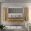 Mueble de baño Born 160cm 4 cajones 2 senos suspendido de Salgar